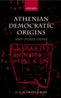 Athenian Democratic Origins : and Other Essays - eBook