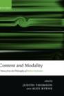 Content and Modality : Themes from the Philosophy of Robert Stalnaker - eBook
