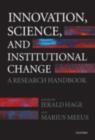 Innovation, Science, and Institutional Change : A Research Handbook - eBook