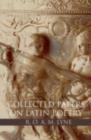 R. O. A. M. Lyne: Collected Papers on Latin Poetry - eBook