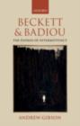 Beckett and Badiou : The Pathos of Intermittency - eBook