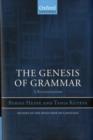The Genesis of Grammar : A Reconstruction - eBook