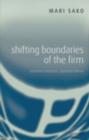 Shifting Boundaries of the Firm : Japanese Company - Japanese Labour - eBook