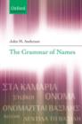 The Grammar of Names - eBook