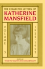 The Collected Letters of Katherine Mansfield : Volume 5: 1922 - eBook