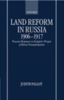 Land Reform in Russia, 1906-1917 - eBook