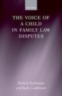 The Voice of a Child in Family Law Disputes - eBook