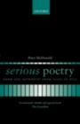 Serious Poetry : Form and Authority from Yeats to Hill - eBook