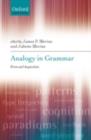 Analogy in Grammar : Form and Acquisition - eBook
