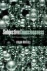 Subjective Consciousness : A Self-Representational Theory - eBook
