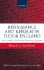 Renaissance and Reform in Tudor England : The Careers of Sir Richard Morison c.1513-1556 - eBook