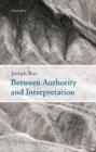 Between Authority and Interpretation : On the Theory of Law and Practical Reason - eBook