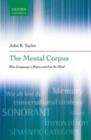 The Mental Corpus : How Language is Represented in the Mind - eBook