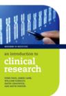 An Introduction to Clinical Research - eBook