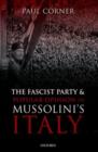 The Fascist Party and Popular Opinion in Mussolini's Italy - eBook