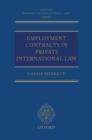 Employment Contracts in Private International Law - eBook