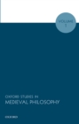 Oxford Studies in Medieval Philosophy, Volume 1 - eBook