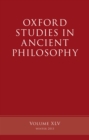 Oxford Studies in Ancient Philosophy, Volume 45 - eBook