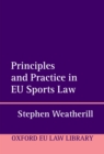 Principles and Practice in EU Sports Law - eBook