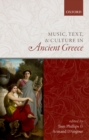 Music, Text, and Culture in Ancient Greece - eBook