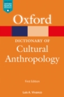 A Dictionary of Cultural Anthropology - eBook
