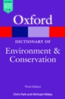 A Dictionary of Environment and Conservation - eBook