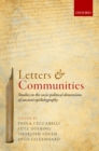 Letters and Communities : Studies in the Socio-Political Dimensions of Ancient Epistolography - eBook