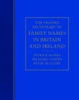 The Oxford Dictionary of Family Names in Britain and Ireland - eBook