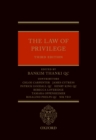 The Law of Privilege - eBook