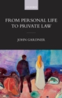 From Personal Life to Private Law - eBook