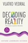 Decoding Reality : The Universe as Quantum Information - eBook
