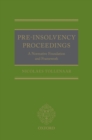 Pre-Insolvency Proceedings : A Normative Foundation and Framework - eBook