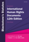 Blackstone's International Human Rights Documents - eBook