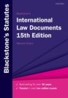 Blackstone's International Law Documents - eBook