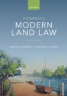 Thompson's Modern Land Law - eBook