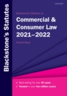 Blackstone's Statutes on Commercial & Consumer Law 2021-2022 - eBook