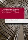 Criminal Litigation - eBook