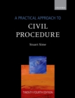 A Practical Approach to Civil Procedure - eBook