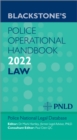 Blackstones Police Operational Handbook 2022 - eBook