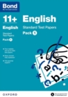 Bond 11 +: English: Standard Test Papers : Pack 1 - Book