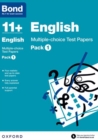 Bond 11+: English: Multiple-choice Test Papers : Pack 1 - Book
