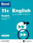 Bond 11+: English: Up to Speed Papers : 9-10 years - Book