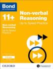 Bond 11+: Non-verbal Reasoning: Up to Speed Papers : 9-10 years - Book