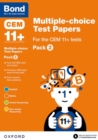 Bond 11+: Multiple-choice Test Papers for the CEM 11+ tests Pack 2 - Book