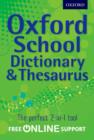 Oxford School Dictionary & Thesaurus - Book