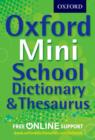 Oxford Mini School Dictionary & Thesaurus - Book