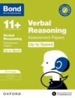 Bond 11+: Bond 11+ Verbal Reasoning Up to Speed Assessment Papers with Answer Support 10-11 years: Ready for the 2024 exam - Book