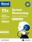 Bond 11+: Bond 11+ Verbal Reasoning Up to Speed Assessment Papers with Answer Support 9-10 Years - Book