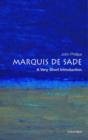 The Marquis de Sade: A Very Short Introduction - Book