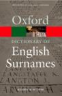 A Dictionary of English Surnames - Book